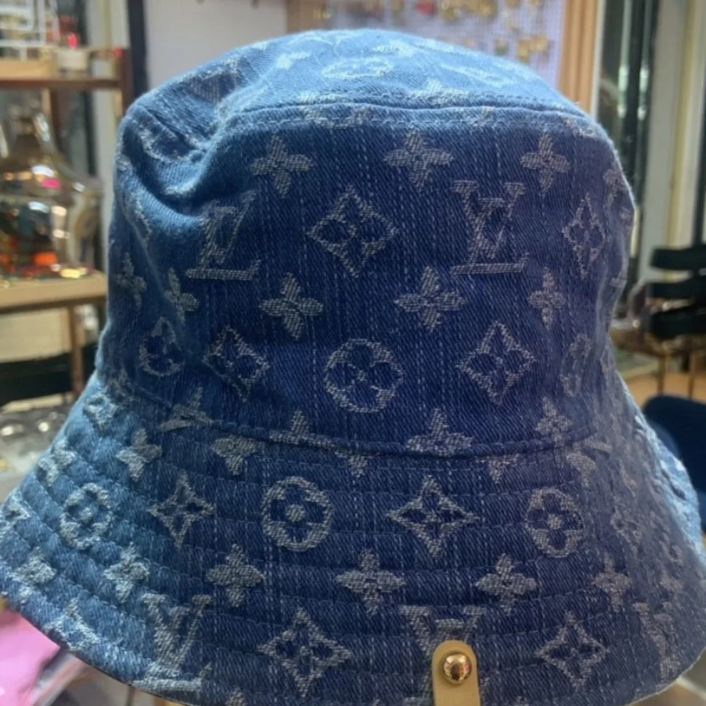 Navy reversible,
Monogram Hat - Picture 9 of 11